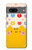 W2442 Cute Cat Cartoon Funny Funda Carcasa Case y Caso Del Tirón Funda para Google Pixel 7a