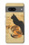 W3229 Vintage Cat Poster Funda Carcasa Case y Caso Del Tirón Funda para Google Pixel 7a