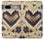 W3417 Diamond Rattle Snake Graphic Print Funda Carcasa Case y Caso Del Tirón Funda para Google Pixel 7a