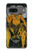 W3740 Tarot Card The Devil Funda Carcasa Case y Caso Del Tirón Funda para Google Pixel 7a