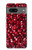 W3757 Pomegranate Funda Carcasa Case y Caso Del Tirón Funda para Google Pixel 7a