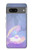 W3823 Beauty Pearl Mermaid Funda Carcasa Case y Caso Del Tirón Funda para Google Pixel 7a