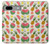 W3883 Fruit Pattern Funda Carcasa Case y Caso Del Tirón Funda para Google Pixel 7a