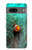 W3893 Ocellaris clownfish Funda Carcasa Case y Caso Del Tirón Funda para Google Pixel 7a