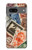 W3900 Stamps Funda Carcasa Case y Caso Del Tirón Funda para Google Pixel 7a