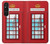 W2059 England British Telephone Box Minimalist Funda Carcasa Case y Caso Del Tirón Funda para Sony Xperia 1 V