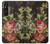 W3013 Vintage Antique Roses Funda Carcasa Case y Caso Del Tirón Funda para Sony Xperia 1 V