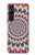 W3162 Colorful Psychedelic Funda Carcasa Case y Caso Del Tirón Funda para Sony Xperia 1 V