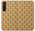 W3258 Pineapple Pattern Funda Carcasa Case y Caso Del Tirón Funda para Sony Xperia 1 V