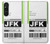 W3664 Airline Travel Luggage Label Funda Carcasa Case y Caso Del Tirón Funda para Sony Xperia 1 V