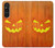 W3828 Pumpkin Halloween Funda Carcasa Case y Caso Del Tirón Funda para Sony Xperia 1 V