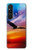 W3841 Bald Eagle Flying Colorful Sky Funda Carcasa Case y Caso Del Tirón Funda para Sony Xperia 1 V