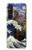 W3851 World of Art Van Gogh Hokusai Da Vinci Funda Carcasa Case y Caso Del Tirón Funda para Sony Xperia 1 V