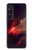 W3897 Red Nebula Space Funda Carcasa Case y Caso Del Tirón Funda para Sony Xperia 1 V