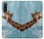W3680 Cute Smile Giraffe Funda Carcasa Case y Caso Del Tirón Funda para Sony Xperia 10 V