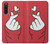 W3701 Mini Heart Love Sign Funda Carcasa Case y Caso Del Tirón Funda para Sony Xperia 10 V