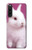 W3870 Cute Baby Bunny Funda Carcasa Case y Caso Del Tirón Funda para Sony Xperia 10 V