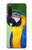 W3888 Macaw Face Bird Funda Carcasa Case y Caso Del Tirón Funda para Sony Xperia 10 V