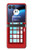 W2059 England British Telephone Box Minimalist Funda Carcasa Case y Caso Del Tirón Funda para Motorola Razr 40 Ultra