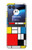 W3814 Piet Mondrian Line Art Composition Funda Carcasa Case y Caso Del Tirón Funda para Motorola Razr 40 Ultra