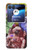 W3914 Colorful Nebula Astronaut Suit Galaxy Funda Carcasa Case y Caso Del Tirón Funda para Motorola Razr 40 Ultra