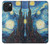 W0582 Van Gogh Starry Nights Funda Carcasa Case y Caso Del Tirón Funda para iPhone 15