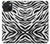 W3056 Zebra Skin Texture Graphic Printed Funda Carcasa Case y Caso Del Tirón Funda para iPhone 15