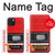 W3204 Red Cassette Recorder Graphic Funda Carcasa Case y Caso Del Tirón Funda para iPhone 15