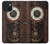 W3221 Steampunk Clock Gears Funda Carcasa Case y Caso Del Tirón Funda para iPhone 15