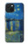 W3336 Van Gogh Starry Night Over the Rhone Funda Carcasa Case y Caso Del Tirón Funda para iPhone 15