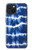 W3671 Blue Tie Dye Funda Carcasa Case y Caso Del Tirón Funda para iPhone 15