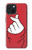 W3701 Mini Heart Love Sign Funda Carcasa Case y Caso Del Tirón Funda para iPhone 15