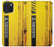 W3714 Radiation Warning Funda Carcasa Case y Caso Del Tirón Funda para iPhone 15