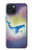 W3802 Dream Whale Pastel Fantasy Funda Carcasa Case y Caso Del Tirón Funda para iPhone 15