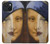 W3853 Mona Lisa Gustav Klimt Vermeer Funda Carcasa Case y Caso Del Tirón Funda para iPhone 15