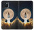 W3859 Bitcoin to the Moon Funda Carcasa Case y Caso Del Tirón Funda para iPhone 15