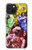 W3914 Colorful Nebula Astronaut Suit Galaxy Funda Carcasa Case y Caso Del Tirón Funda para iPhone 15