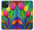W3926 Colorful Tulip Oil Painting Funda Carcasa Case y Caso Del Tirón Funda para iPhone 15