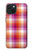 W3941 LGBT Lesbian Pride Flag Plaid Funda Carcasa Case y Caso Del Tirón Funda para iPhone 15