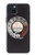 W0059 Retro Rotary Phone Dial On Funda Carcasa Case y Caso Del Tirón Funda para iPhone 15 Plus