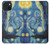 W0213 Van Gogh Starry Nights Funda Carcasa Case y Caso Del Tirón Funda para iPhone 15 Plus