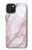 W3482 Soft Pink Marble Graphic Print Funda Carcasa Case y Caso Del Tirón Funda para iPhone 15 Plus