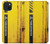 W3714 Radiation Warning Funda Carcasa Case y Caso Del Tirón Funda para iPhone 15 Plus