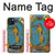 W3746 Tarot Card The World Funda Carcasa Case y Caso Del Tirón Funda para iPhone 15 Plus