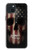 W3850 American Flag Skull Funda Carcasa Case y Caso Del Tirón Funda para iPhone 15 Plus