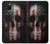 W3850 American Flag Skull Funda Carcasa Case y Caso Del Tirón Funda para iPhone 15 Plus