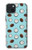 W3860 Coconut Dot Pattern Funda Carcasa Case y Caso Del Tirón Funda para iPhone 15 Plus