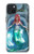 W3911 Cute Little Mermaid Aqua Spa Funda Carcasa Case y Caso Del Tirón Funda para iPhone 15 Plus