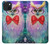 W3934 Fantasy Nerd Owl Funda Carcasa Case y Caso Del Tirón Funda para iPhone 15 Plus