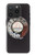 W0059 Retro Rotary Phone Dial On Funda Carcasa Case y Caso Del Tirón Funda para iPhone 15 Pro